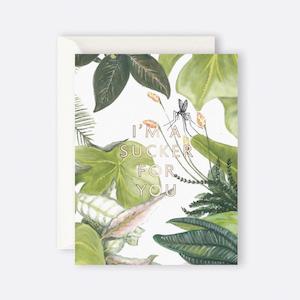 Father Rabbit Stationery | Card | Botanical I'm A Sucker For You