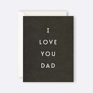 Father Rabbit Fathers Day Cards: Father Rabbit Stationery | Card | I Love You Dad