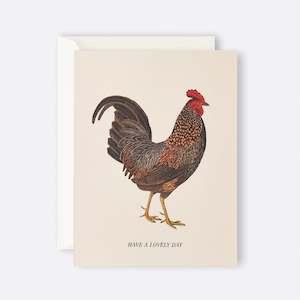 Father Rabbit Birthday Cards: Father Rabbit Stationery | Card | Rooster Have A Lovely Day