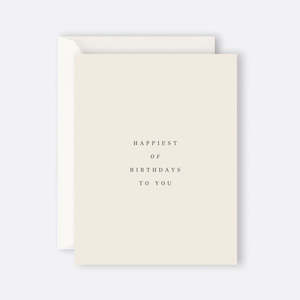 Father Rabbit Stationery | Card | Happiest Of Birthdays To You
