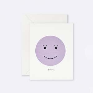 Lettuce | Card | In Love Heart Eyes