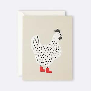 Father Rabbit Stationery | Card | Rooster Red Boots