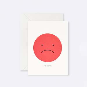 Lettuce Sympathy Get Well Cards: Lettuce | Card | I'm Sorry Sad Face