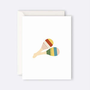 Father Rabbit Stationery | Card | Maracas