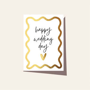 Elm Paper | Card | Wavy Wedding Day