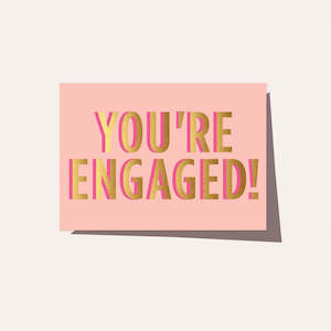 Everything Wedding: Elm Paper | Card | You're Engaged
