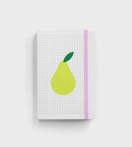 Lettuce A6 Hardcover Notebooks: Lettuce | Hardcover Notebook | Pear Grid