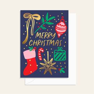 Christmas: Elm Paper | Merry Christmas Eve Card