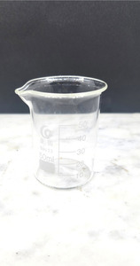 Products: Small Glass Beaker- For Refills Faye Aromatherapy