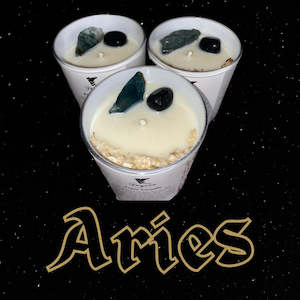 Zodiac Collection: Aries Candle