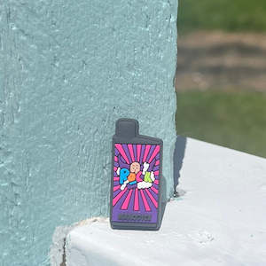 Croc Charms: Purple Vape Croc Charm