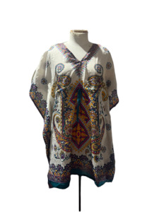 Recycled Clothinf: Blue Patterned Dress