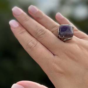Rings: Amethyst Crystal Ring