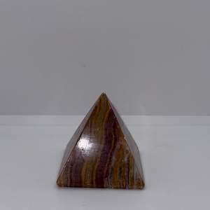 Crystals: Green Calcite Pyramid