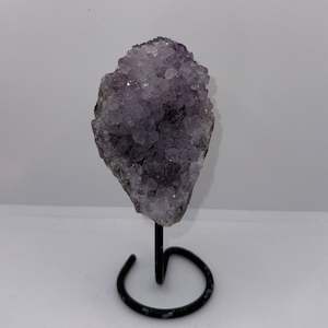 B Grade Amethyst Druze Stand