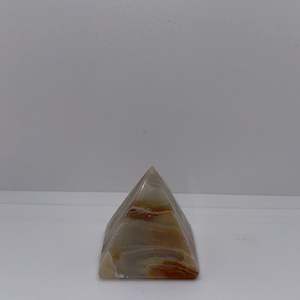 Green Calcite Pyramid