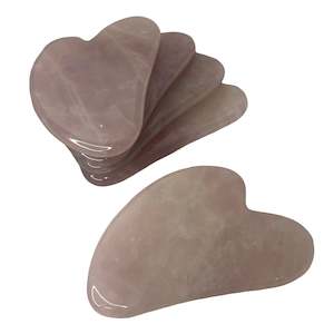 Cosmetics Bodycare: Rose Quartz Gua Sha
