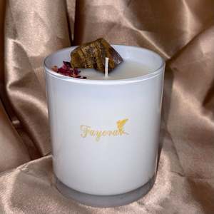 Fayora Essential Candle Collection: Tigers Eye Mini Candle (350ml)
