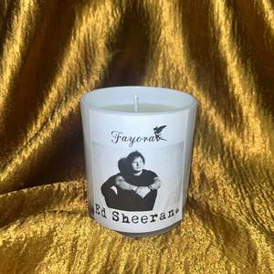 Celeb Inspired Candles: Ed Sheeran Candle
