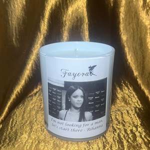 Celeb Inspired Candles: “I'm not looking for a man, let’s start there” Candle
