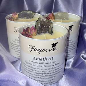 Amethyst Mini Candle