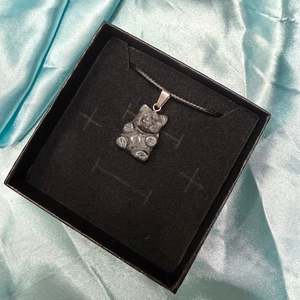 Necklaces: Labradorite Teddy Bear Crystal Necklace