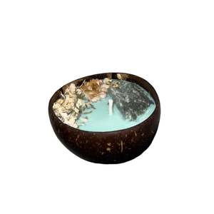Aventurine Coconut Candle