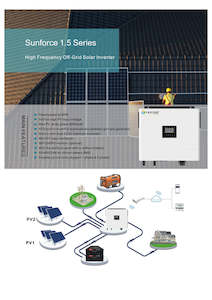 48v Off Grid Hybrid Solar Inverters: 6KW LV Off-Grid Hybrid Solar Inverter 48V