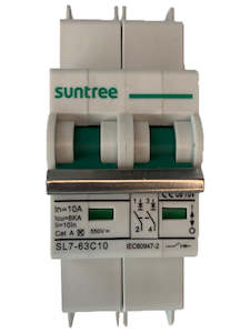 10A DC Circuit Breaker 2-Pole