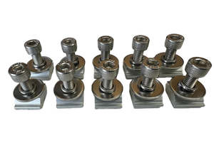 Cable Tray: Solar Rail Nut With Bolt 10pk
