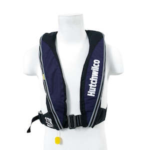 Hutchwilco (FinChaser) Super Comfort 170N Manual Inflatable Navy Life Jacket S/S&hellip;