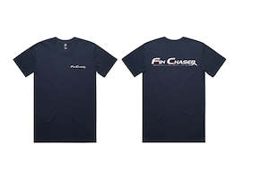 Apparel: Fin Chaser T Shirt Blue 2XL
