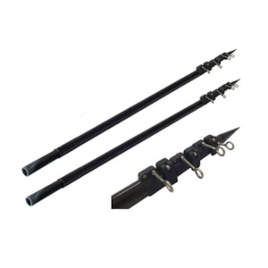Boat Accessories: Kilwell Outriggers Drop In 4.5M Stiffy Riggers Telescopic, Pair