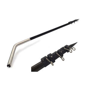 Boat Accessories: Kilwell Outriggers Stiffy Riggers  3.6M Rod Holder Or Rocket Launcher Mount, Telescopic, Pair
