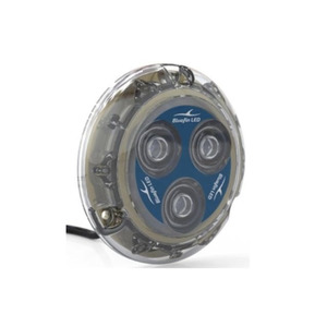 Electrical Lighting: Bluefin P3 LED Underwater light Pirahna P3 Blue Alloy Base