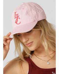 Headwear: Lorna Jane LJC Dad Cap - Pale Pink
