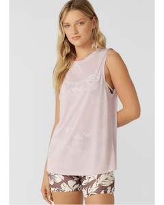 Tanks: Lorna Jane Lotus Muscle Tank - Pale Orchid Lilac