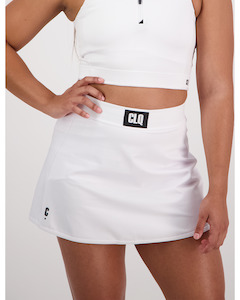 Skirts: Clique Tennis Skort - White