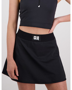 Skirts: Clique Tennis Skort - Black