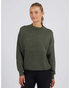 Foxwood Leisurefit Knit- Khaki