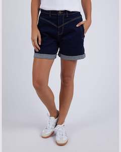 Sale: Foxwood Devi Short - Dark Denim Blue