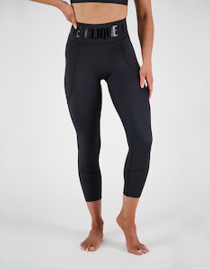 Clique: Clique Zone 7/8 Compression Tights - Stealth