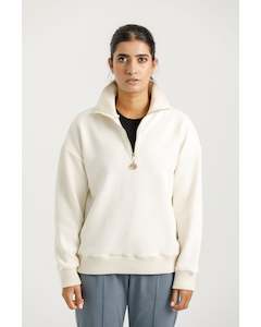 Rose Road Club Zipper - Cream