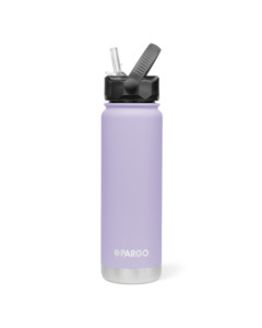 Project Pargo 750mL Insulated Bottle w/ Straw Lid - Love Lilac