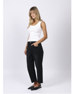 Monaco Jeans Toni Barrel Jeans - Black