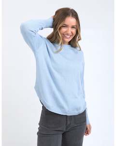 Foxwood Delilah Knit - Light Blue