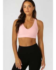 Tops: Lorna Jane Lifted Sports Bra - Ballerina