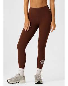 Lorna Jane Limited Edition Lotus Full Length Leggings - Truffle