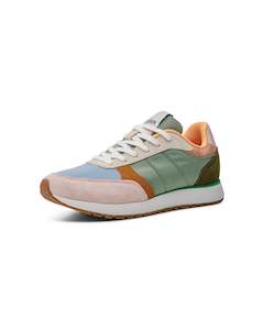 Footwear: Woden Ronja Sneaker - Algae Multi