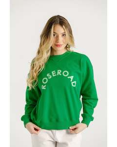 Hoodies Crews: Rose Road Club Crew - Kelly Green